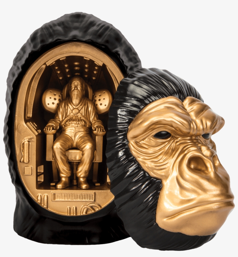 Gorilla Head Can Be Pried Open To Reveal A Figure Resembling - World Wide Web, transparent png #5917534