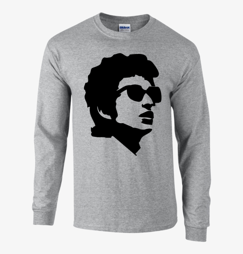Shades Bob Dylan Jumper - 2400 Gildan Sport Grey, transparent png #5918154