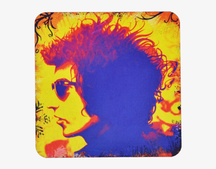 Fridge Magnet Bob Dylan, Square - Painting, transparent png #5918195