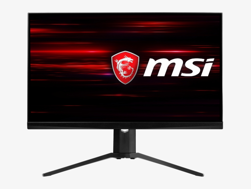 Msi Announces Oculux Nxg251r - High Response Time Monitor, transparent png #5918282