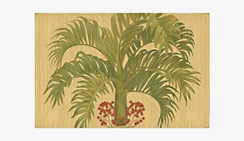 Bamboo Placemat - Hawaiian Style Bamboo Placemat Manila Palm Set, transparent png #5919126