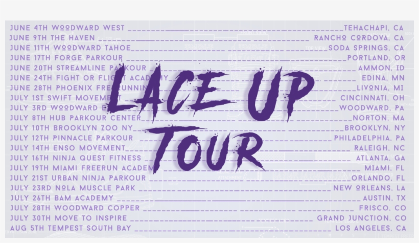 The La Flair Lace Up Tour Is Acelebration Of Movement, - Handwriting, transparent png #5920024