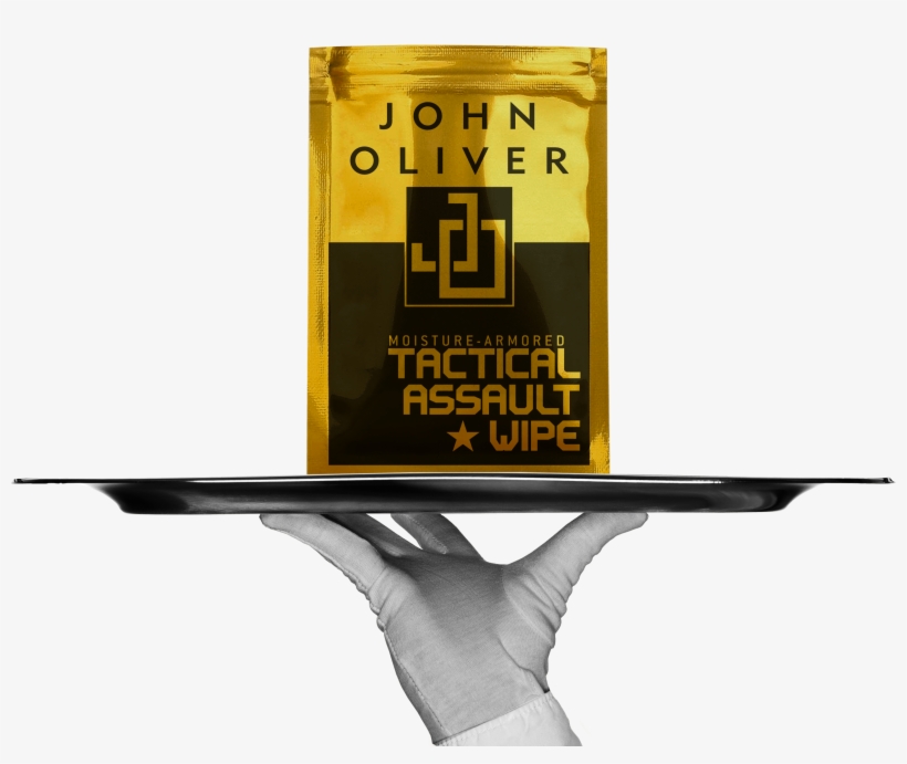 John Oliver Tactical Assault Wipe - John Oliver Taint Wipes, transparent png #5920287