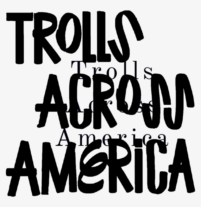 Anx Trolls Type - Calligraphy, transparent png #5920880
