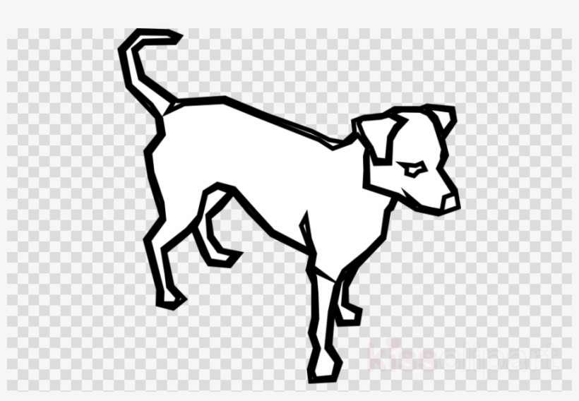 Simple Dog Drawing Clipart Labrador Retriever Puppy - Drawing, transparent png #5921035
