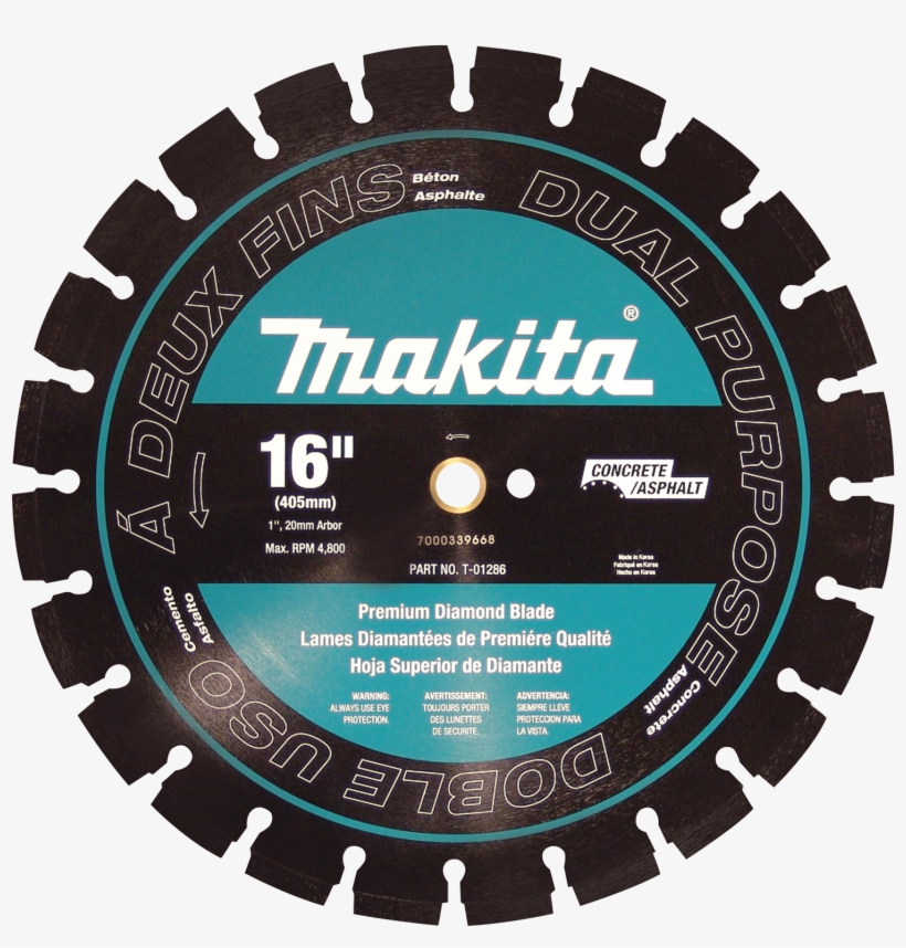 T-01286 - Cutting Blade For Asphalt, transparent png #5921641