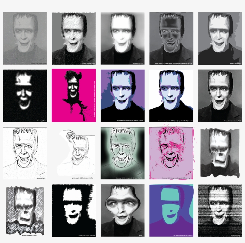 20 Herman - (ss3459417) Fred Gwynne The Munsters Movie, transparent png #5921708