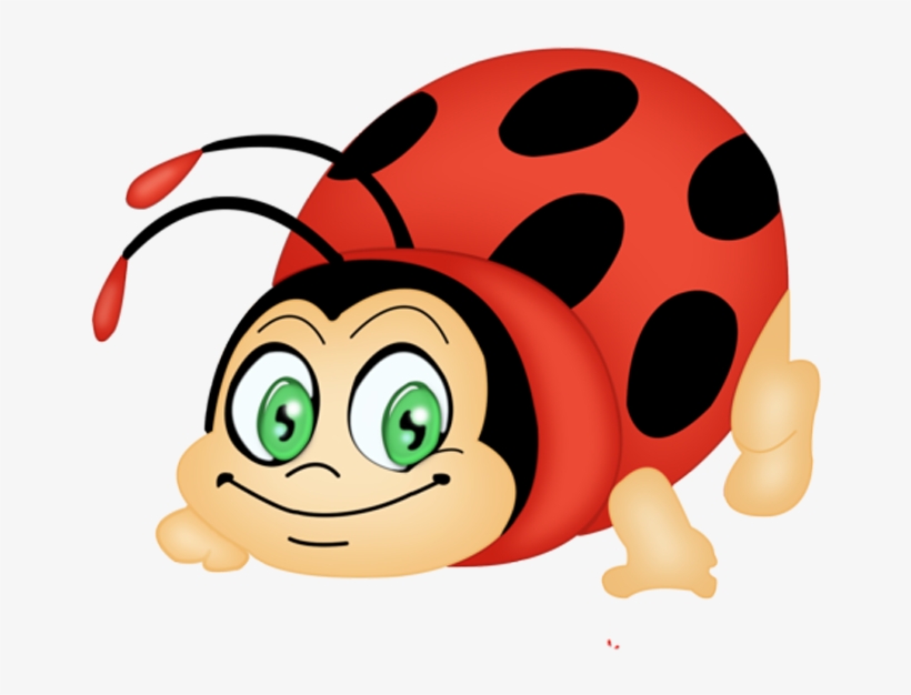 Clipart Png, Micro Creche, Cartoon Flowers, Ladybug - Animated Ladybird, transparent png #5921772