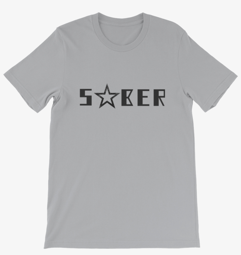 Sober Starz Black Logo Short Sleeve Unisex T Shirt - Simpleflips Dad Come Home, transparent png #5922124