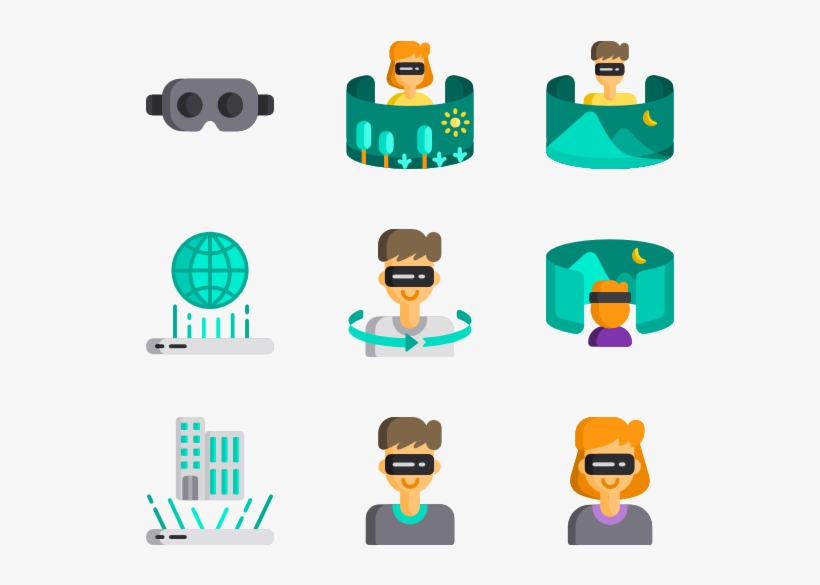 Virtual Reality, transparent png #5922470
