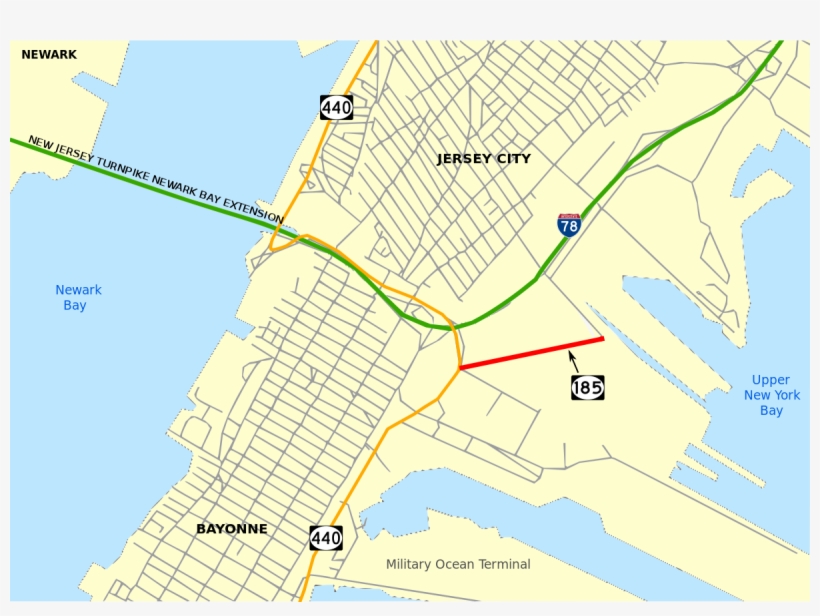 New Jersey Route 185, transparent png #5922472