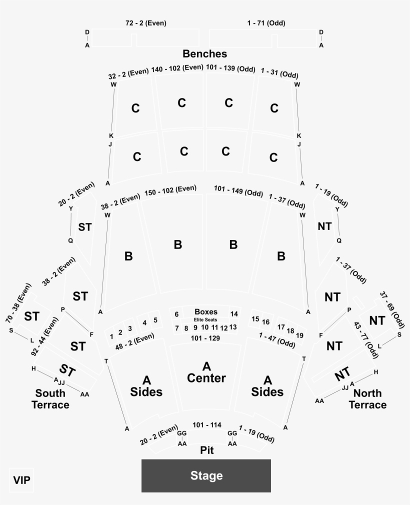 Full Map - The Greek Theatre, transparent png #5923017