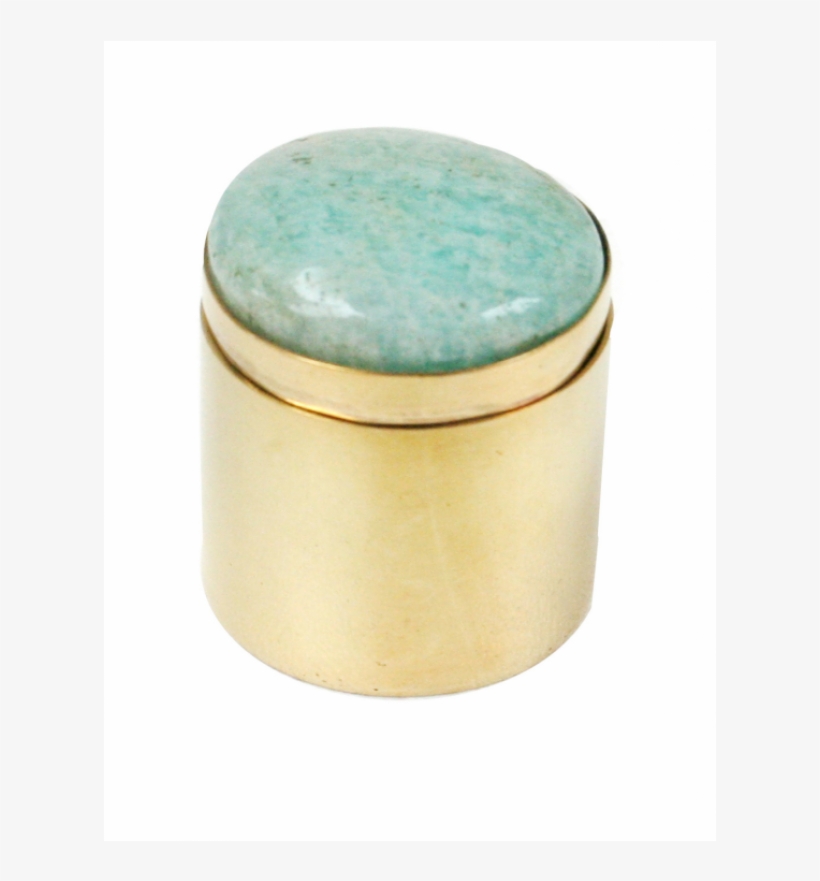 More Views - 2" Ring Box - Brass/aqua - Addison Weeks, transparent png #5923498