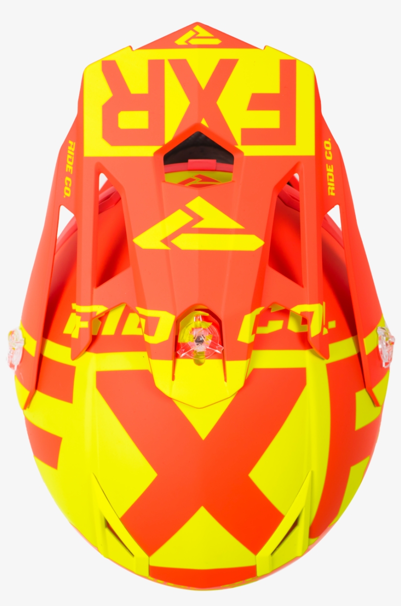 Youth Boost Clutch Helmet Hi Vis / Nuke Red, transparent png #5923663