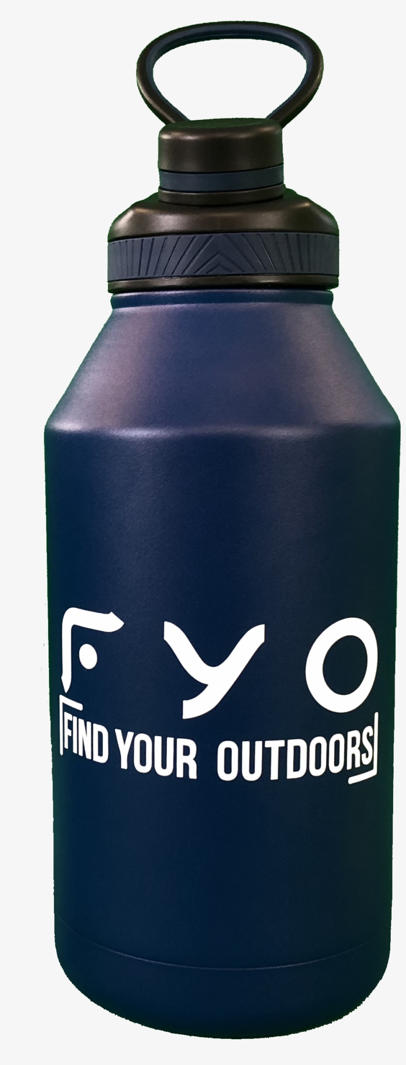 Find Your Outdoors Waterbottle - Water Bottle, transparent png #5923881