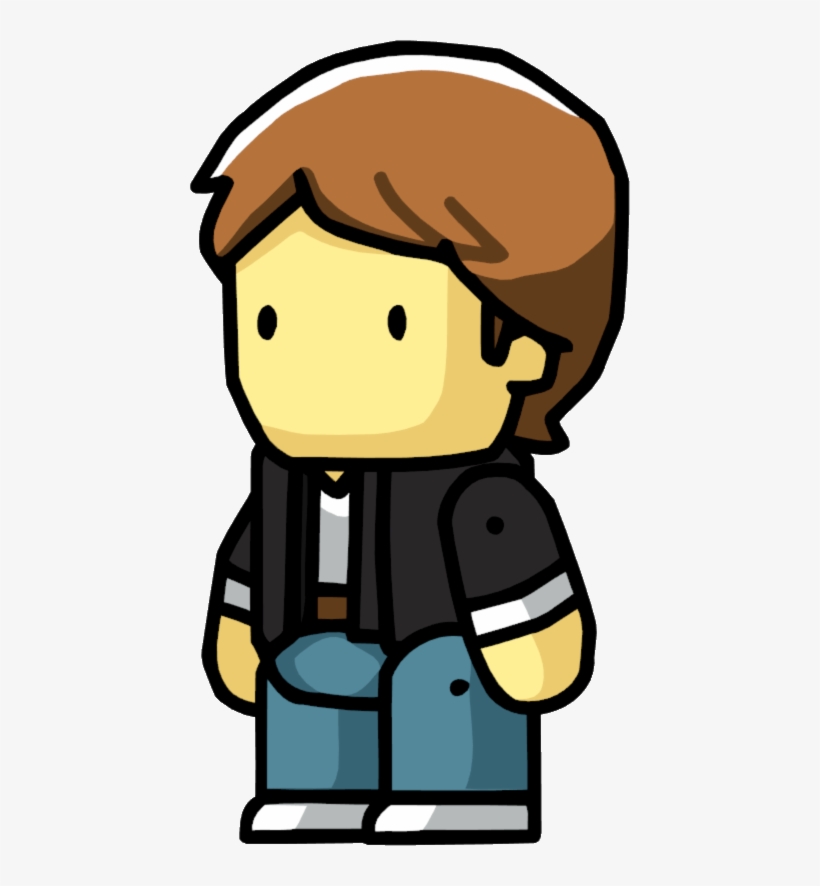 Time Travler - Business Man Scribblenauts, transparent png #5923996
