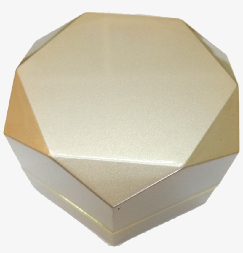 Single Ring Box Octagon Gold New, transparent png #5923997