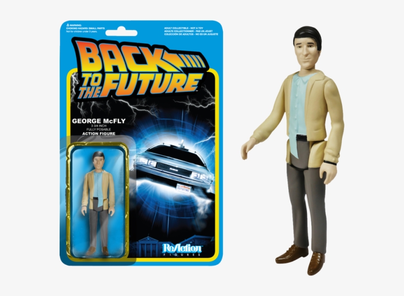 George Mcfly Reaction Figure - Back To The Future, transparent png #5924046