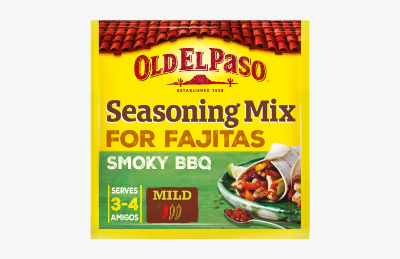 Smoky Bbq Fajita Seasoning Mix - Chilli Con Carne Old El Paso, transparent png #5924263