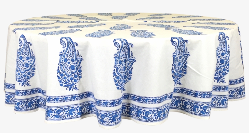 Create A Unique Table Setting With Our Hand Block-printed - Tablecloth, transparent png #5924366