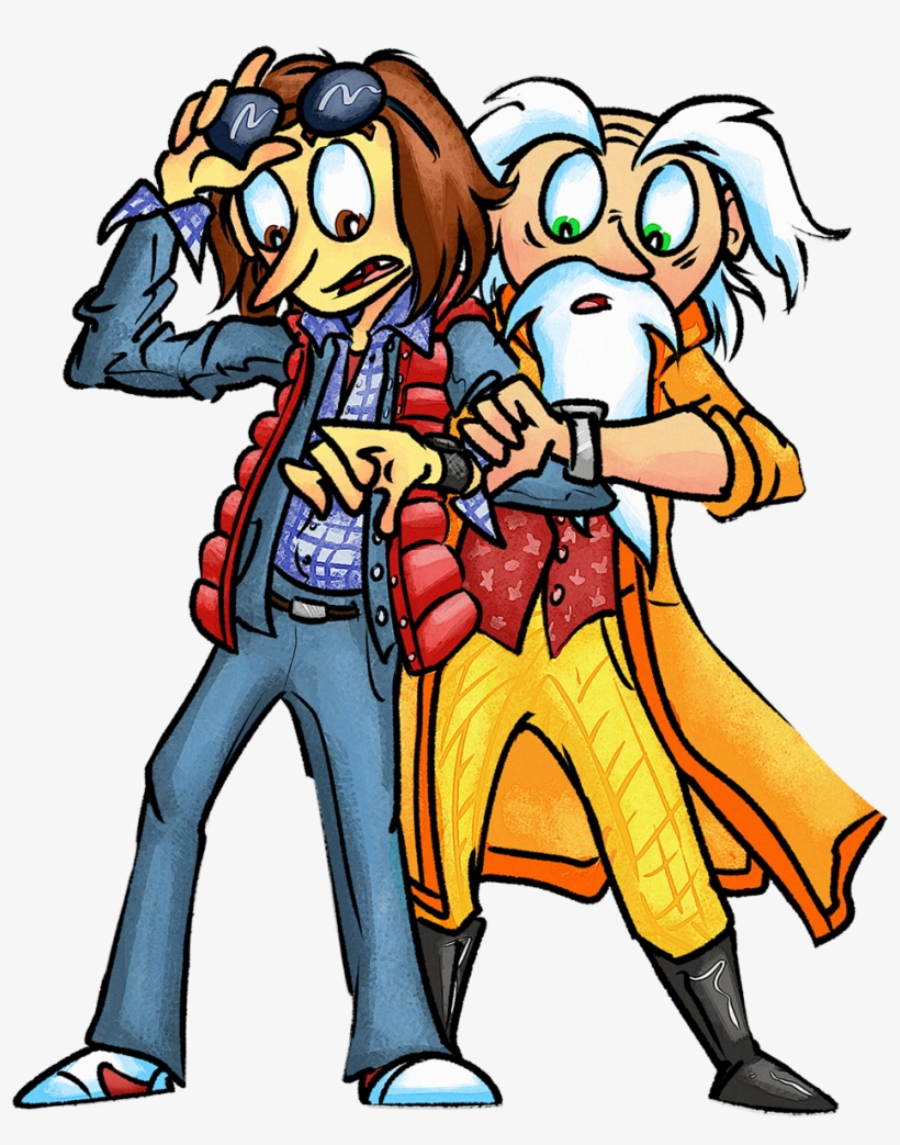 Bttf - Back To The Future, transparent png #5924619