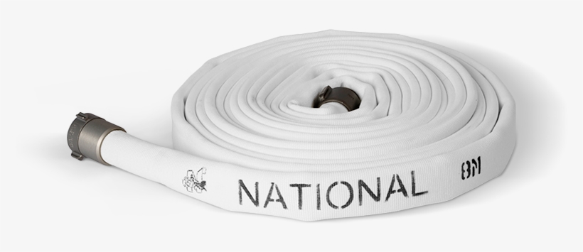 National Fire Hose 8m Polyester Double Jacket Industrial - Mining, transparent png #5924756