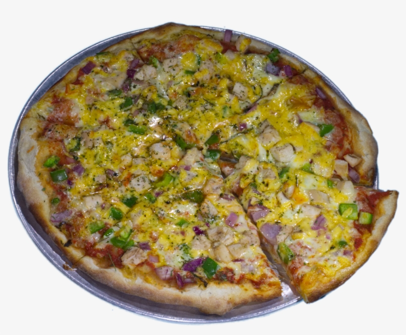 Fajitas De Pollo Pizza / Chicken Fajita Pizza - California-style Pizza, transparent png #5924809