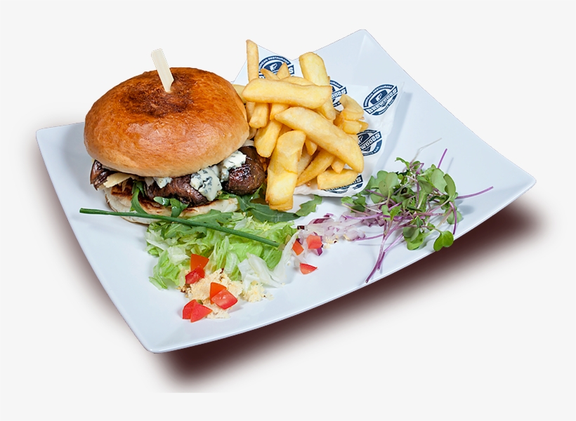 Who Said Burger Is Only For Meat Lovers In Brewbites - Bun, transparent png #5925150