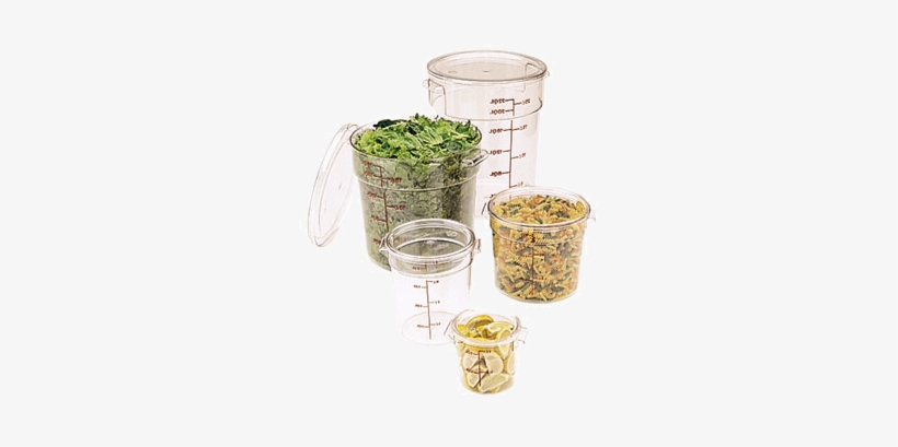 Food Storage Container, Round, Camwear 8 Qt, Cambro - Cambro Rfscw1-135 Camwear 0.9l Round Food Storage Container, transparent png #5925801