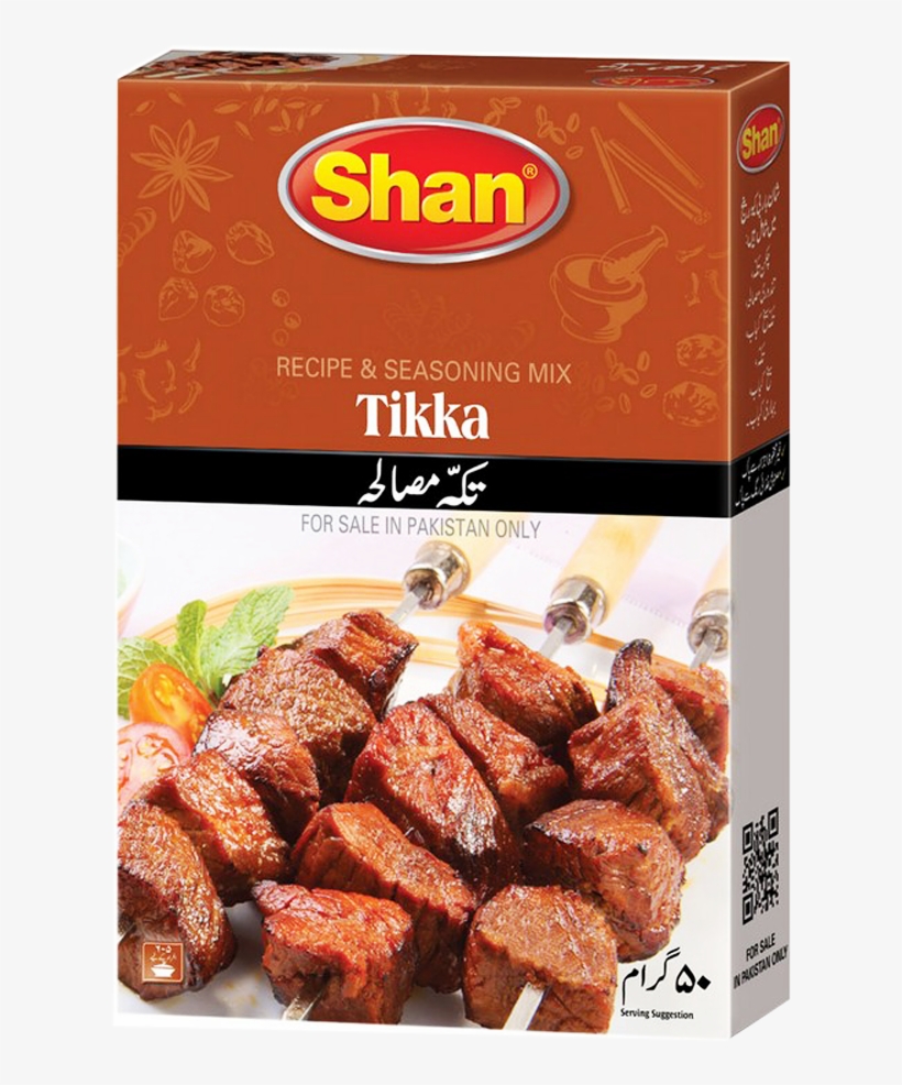 Shan Masala Tikka Boti 50 Gm - Shan Tikka Boti Masala, transparent png #5926291