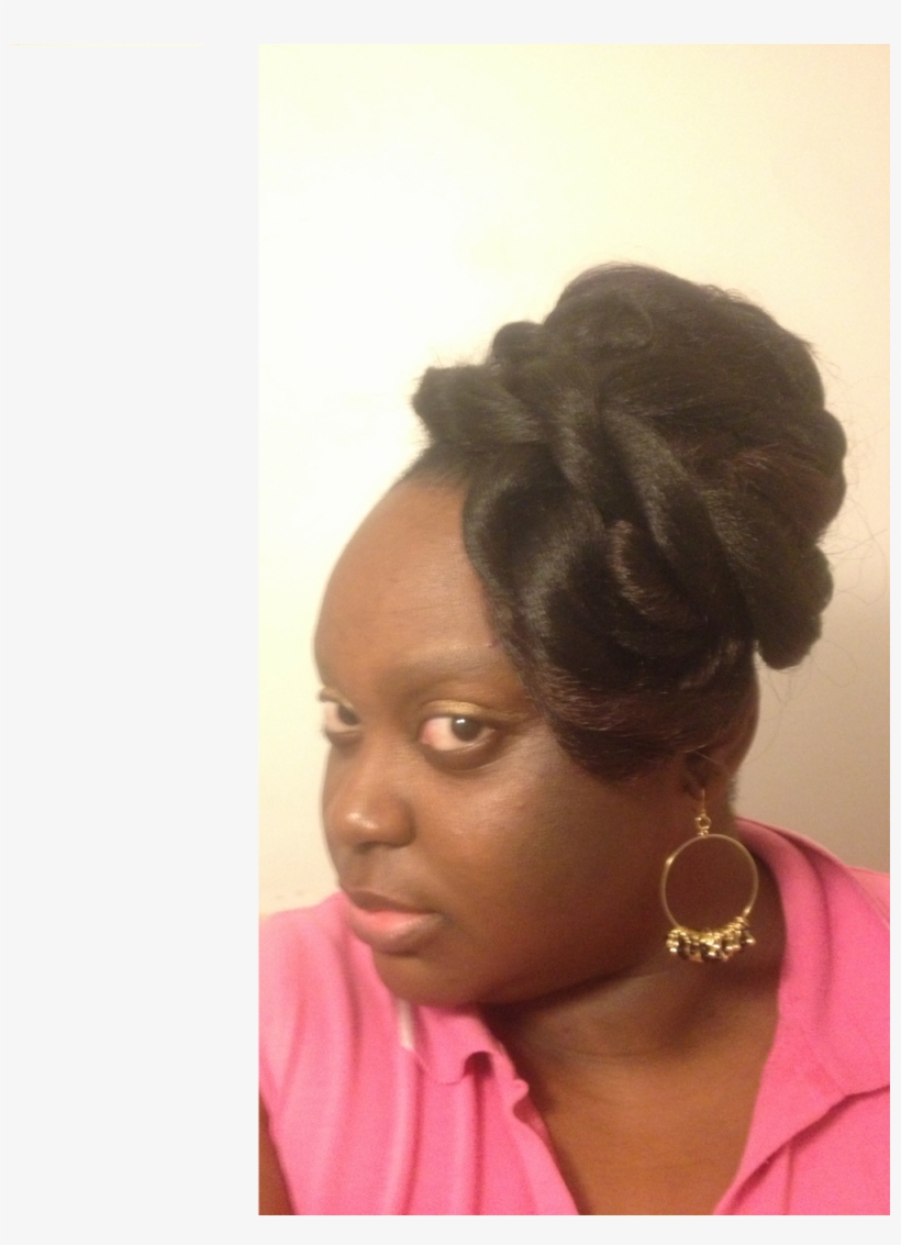 Crystalsays Little Roses Updo Hair4, transparent png #5926920