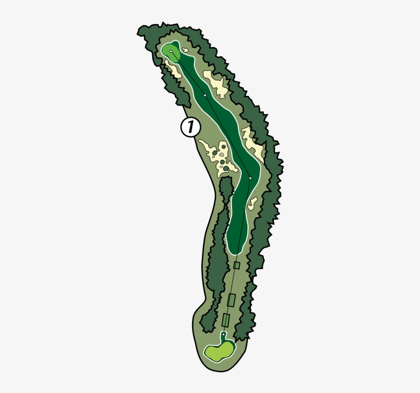 1st Hole 410 550 Yard Par - Shadow Mountain Golf Club, transparent png #5927393