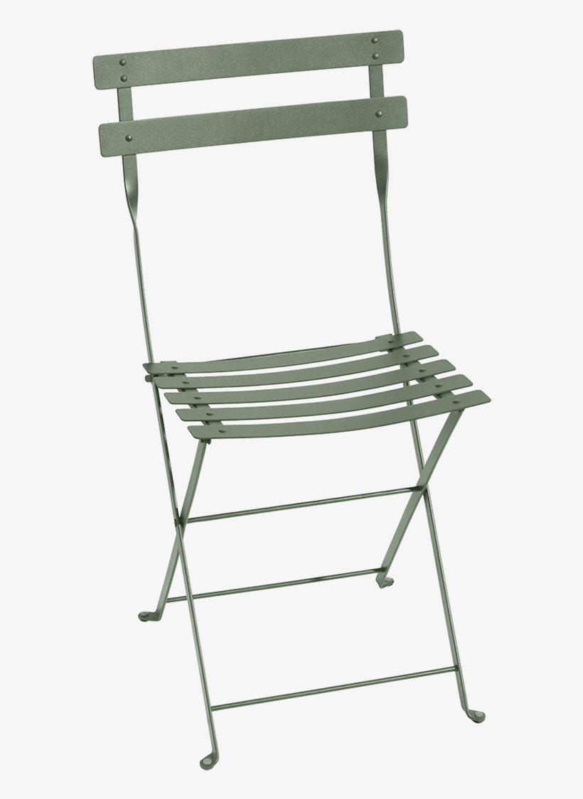 Bistro Chaise Métal Cactus - Folding Metal Bistro Chair, transparent png #5928737