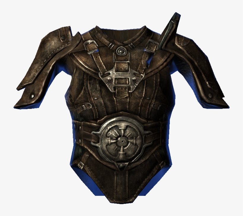 Leatherarmorofalteration - Skyrim Leather Chest Piece, transparent png #5929209
