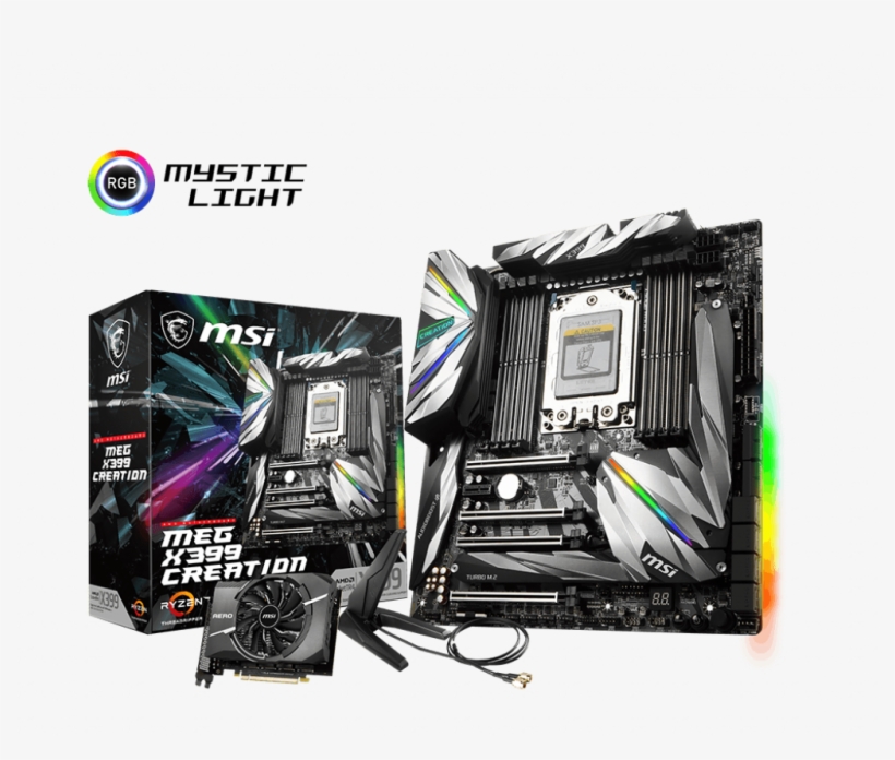Meg X399 Creation - Msi Z370 Sli Plus Atx Motherboard - Intel Z370 Chipset, transparent png #5929718