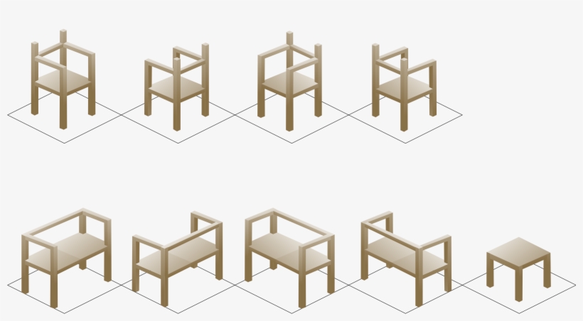 This Free Icons Png Design Of Isometric Chair, transparent png #5929722