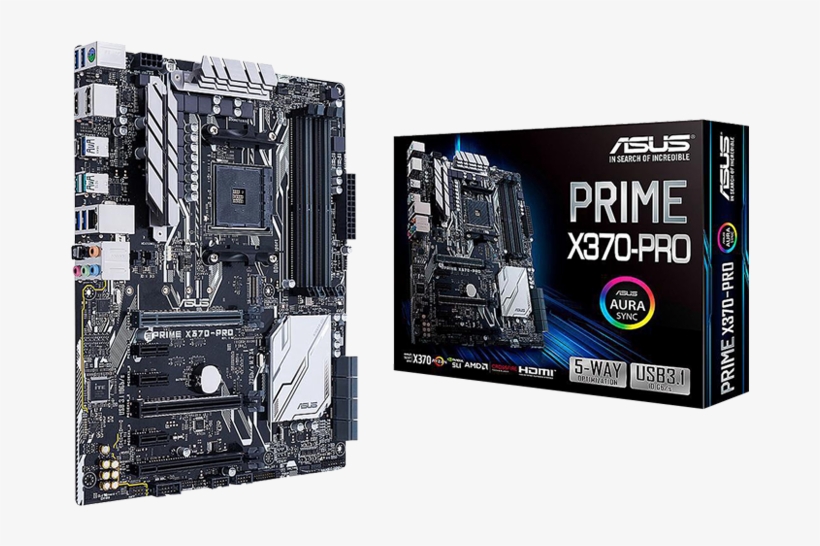Asus Prime X370 - Asus Prime X370 Pro, transparent png #5930085