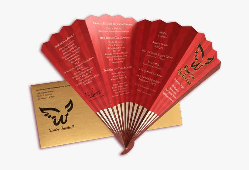 The Theme For The Wings Gala Was “wings Over The Far - Paper, transparent png #5930176