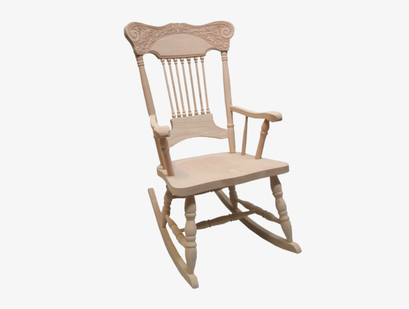 Pressback Rocking Chair - Rocking Chair, transparent png #5930180