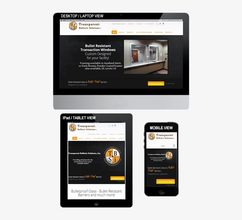 Category - Portfolio Website In Tablet View, transparent png #5930725