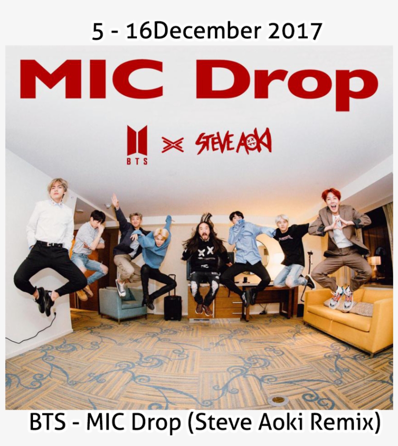 2012 Deerzone Community - Mic Drop Steve Aoki Remix Album Cover, transparent png #5930828