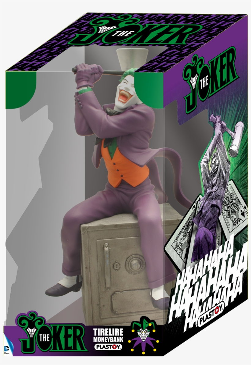 Tirelire The Joker 80059 Plastoy-1 - Piggy Banks - Dc Comics Bust Bank Joker 27 Cm--plastoy, transparent png #5931031