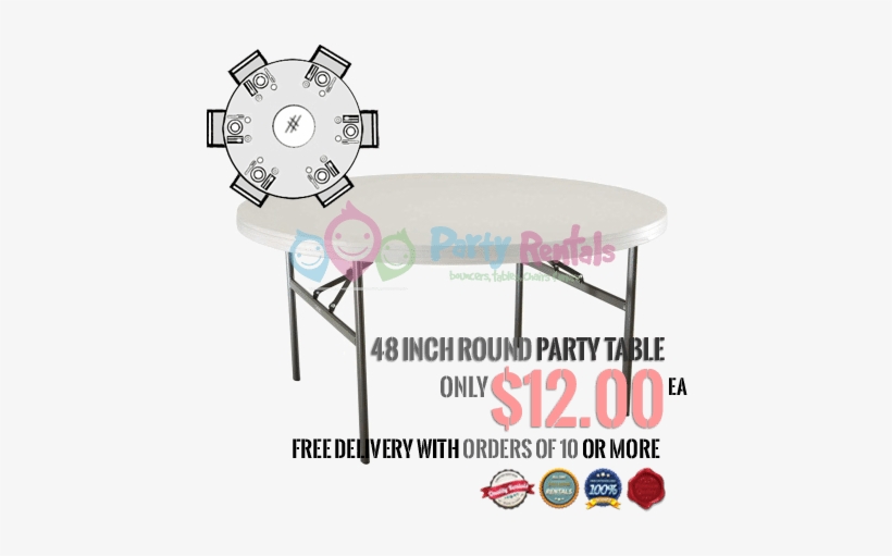 Round Table Rentals San Diego 48 Configuration - San Diego, transparent png #5931186