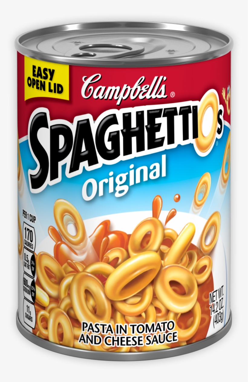 Spagos Transparent - Campbell's Spaghettios Original, 15.8 Oz., transparent png #5931236