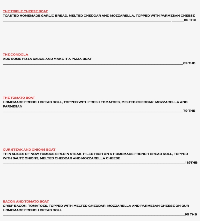 The Triple Cheese Boat Toasted Homemade Garlic Bread, - Garlic Bread, transparent png #5931537