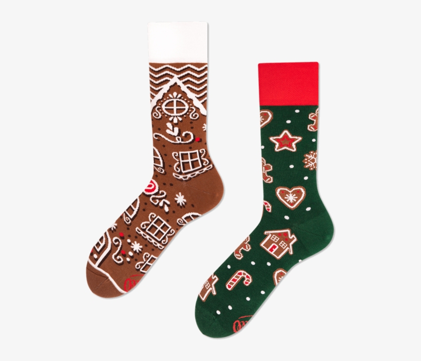 The Gingerbread Man - Sock, transparent png #5933170