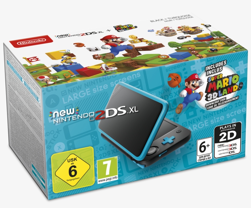 Nintendo To Release New Nintendo 2ds Xl Bundle With - Nintendo 2ds Xl Bundle Mario Kart, transparent png #5934454
