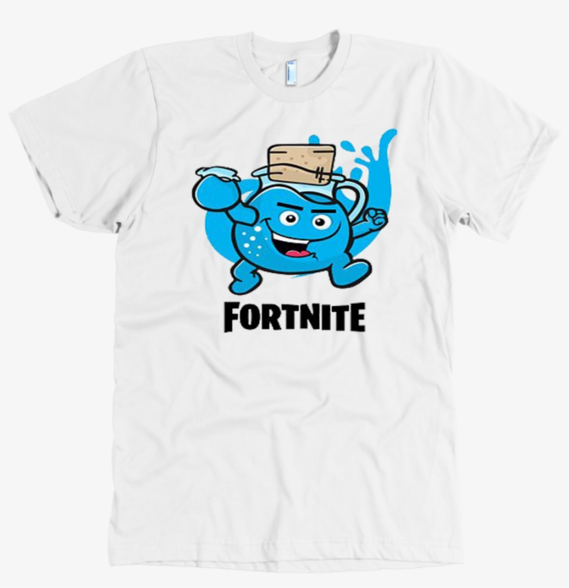 Fortnite Chug Man Tee - T-shirt, transparent png #5935213