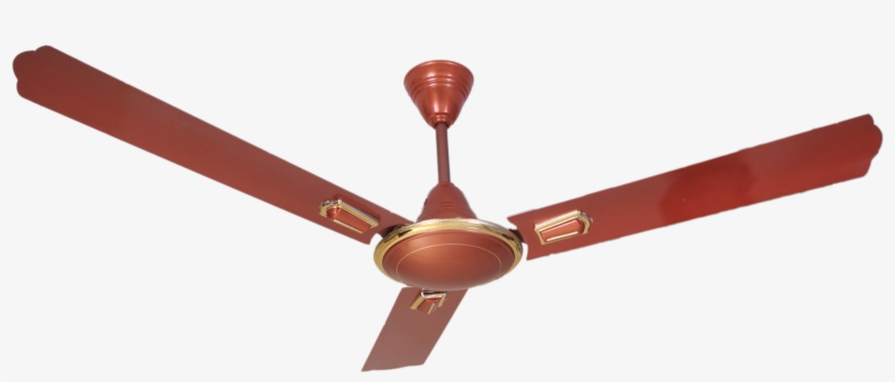 Brown Ceiling Fan Png Image Transparent - Ceiling Fan, transparent png #5935798