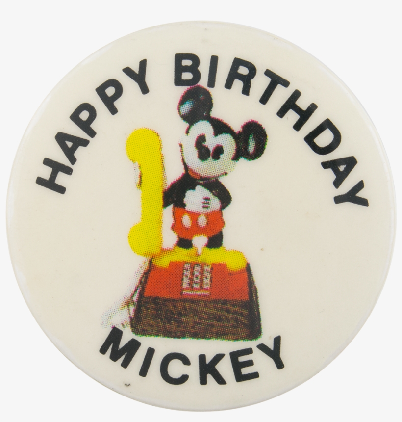 Happy Birthday Mickey Events Button Museum, transparent png #5935861
